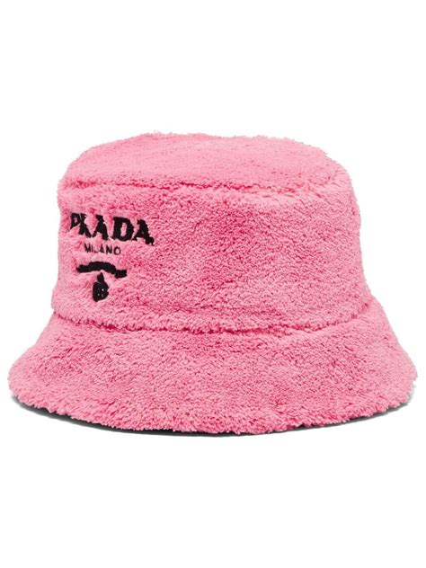 prada bucket hat terry cloth|Prada Bucket Hats & Hats for Women .